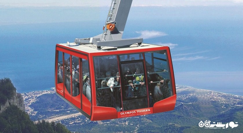 سرگرمی تله کابین شهر ترکیه کشور آنتالیا